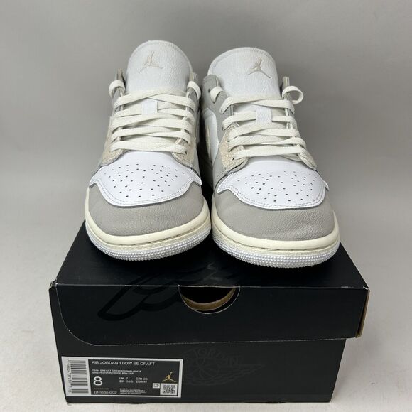 Nike Shoes Air Jordan 1 Low SE Craft Inside Out “Tech Grey” 2024 - Picture 2 of 8